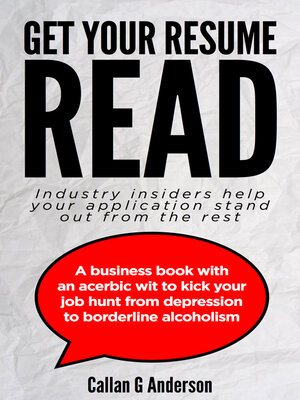 cover image of Get your Resume Read